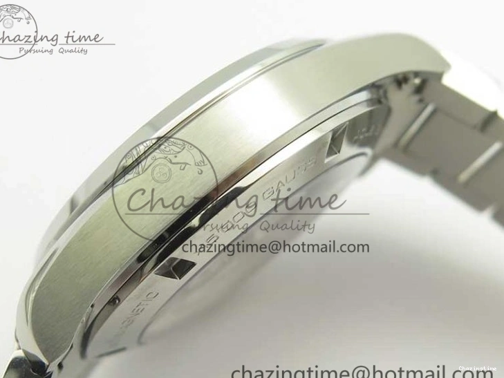 0224 FlexibleFit Aqua Terra 150M SS VSF 1:1 Best Edition Black Wave Textured Dial RG Hand on SS Bracelet A8500 Super Clone 8032